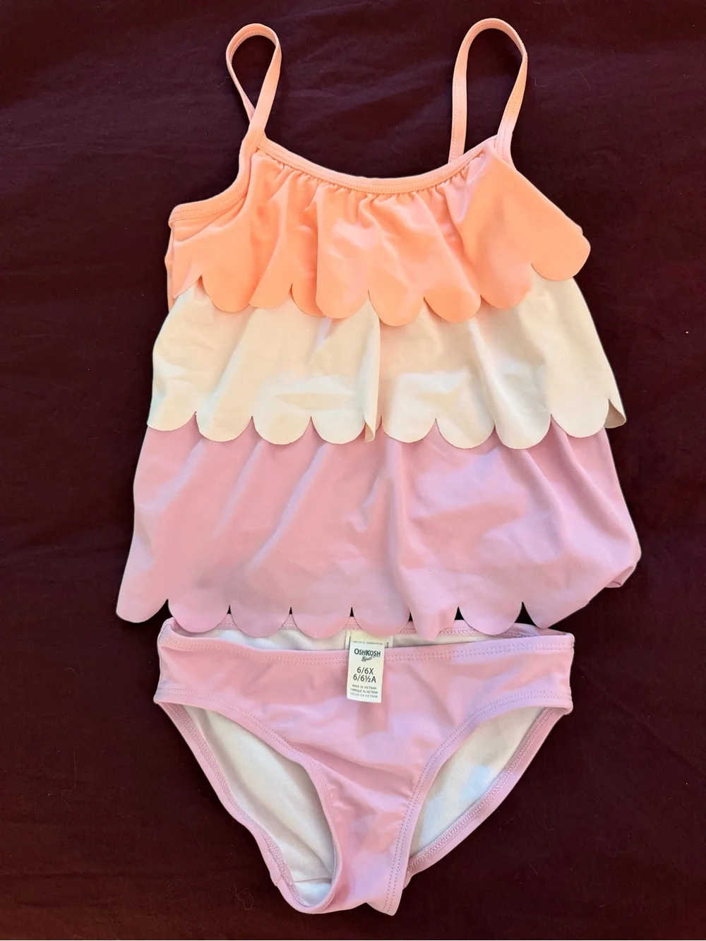 (4) Size 6/7 Girls Bathing Suits
